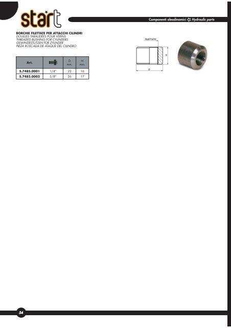 2componenti oleodinamici hydraulic parts composants ... - Scan-Agro