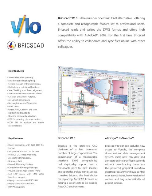 Bricscad V10 Bricscad™V10 is the number one ... - THS Ing.-GmbH