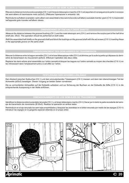 OPERATORE OLEODINAMICO PER AUTOMAZIONE DI ... - Evicom