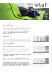 think-cell round data sheet