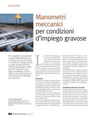 Manometri meccanici per condizioni d'impiego gravose - Wika