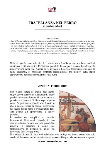 6_Fratellanza nel ferro.pdf - Nova Scrimia