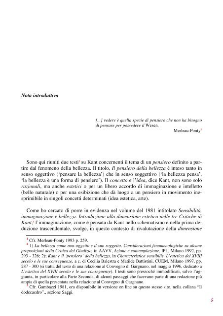 kant_il pensiero_della_bellezza.pdf - Lettere e Filosofia