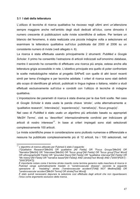 pubblicazione - Agenzia Regionale di Sanità della Toscana