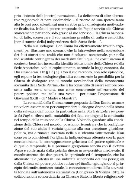 Don Ennio Innocenti - Sindacato Libero Scrittori Italiani