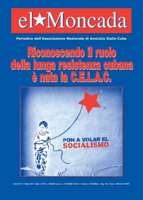 ELMONCADA VETRINA 1 - Associazione di amicizia Italia-Cuba