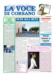 Dicembre 2006 - La Voce di Corsano