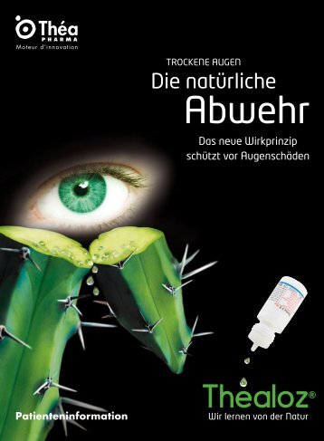 "Trockene Augen" (PDF, 1 MB) - Théa Pharma