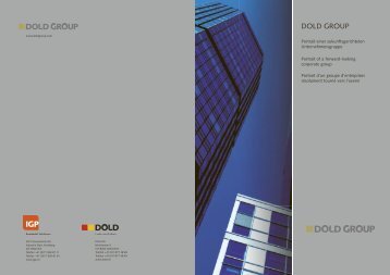 DOLD GROUP - IG Pulvertechnik AG