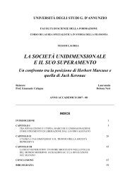 La società unidimensionale e il suo superamento - Marcuse.org