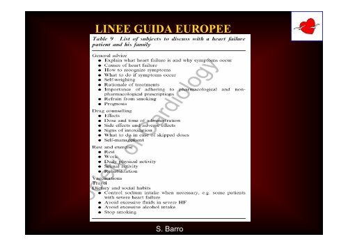 Norme igieniche e stile di vita nello scompenso cardiaco