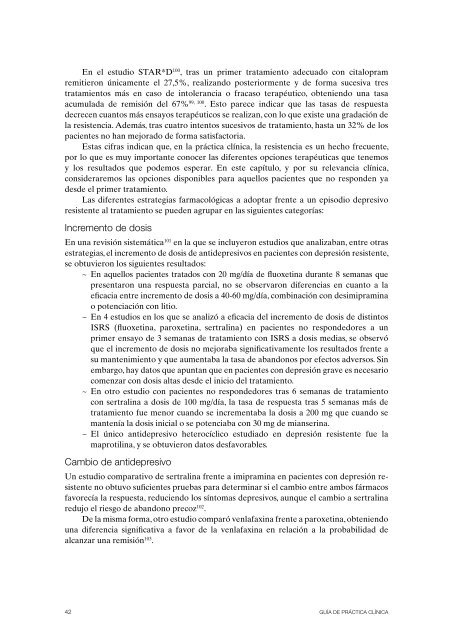 Guía de Práctica Clínica sobre el Manejo de la Depresión ... - Sergas