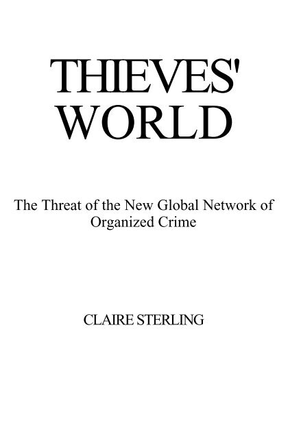 THIEVES' WORLD - Private Attorney General