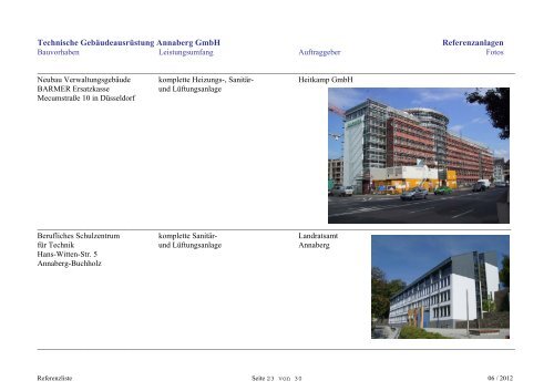 Technische Gebäudeausrüstung Annaberg