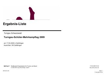 Komplette Ergebnisliste Mehrkampftag 2009 (PDF)