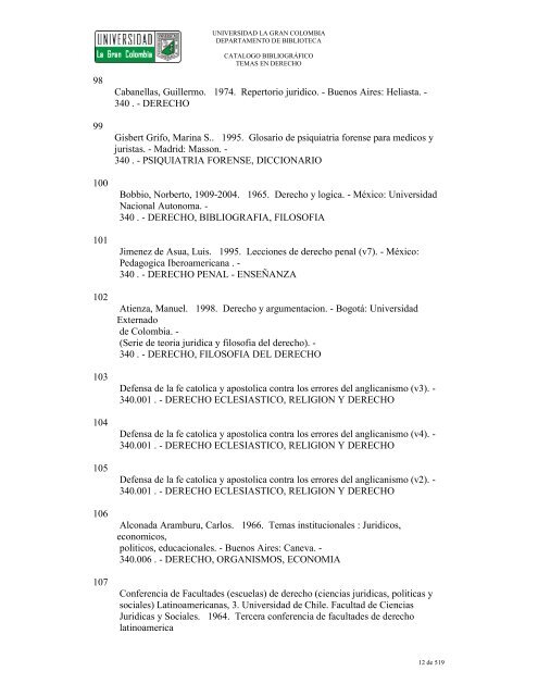 Derecho ; Filosofía y teoría del derecho ; Generalidades - ilae