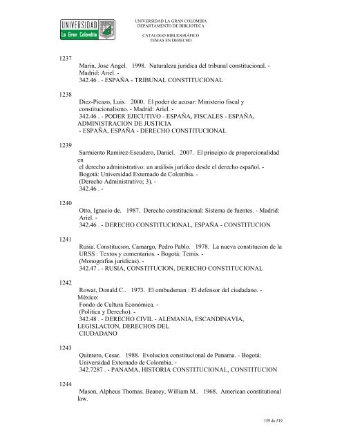 Derecho ; Filosofía y teoría del derecho ; Generalidades - ilae