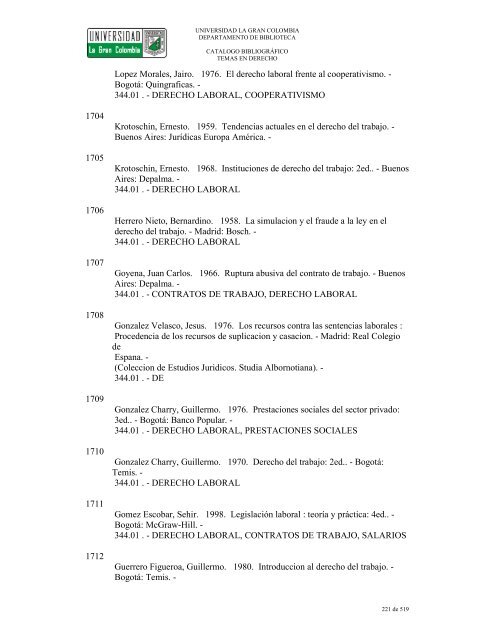 Derecho ; Filosofía y teoría del derecho ; Generalidades - ilae