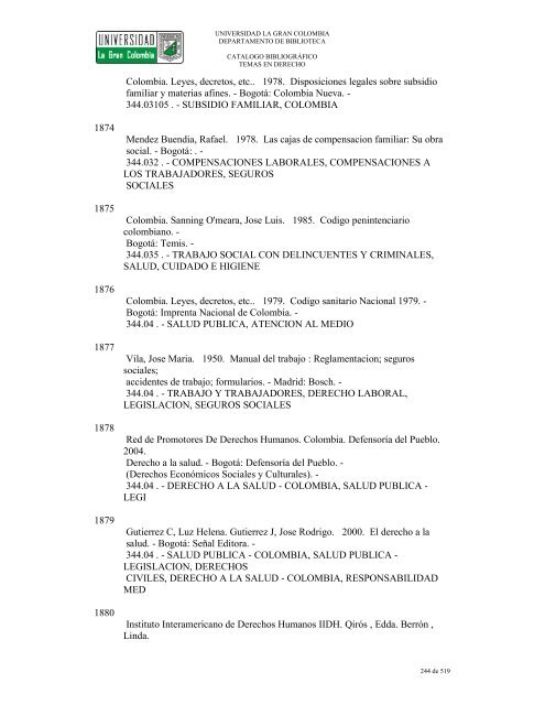 Derecho ; Filosofía y teoría del derecho ; Generalidades - ilae