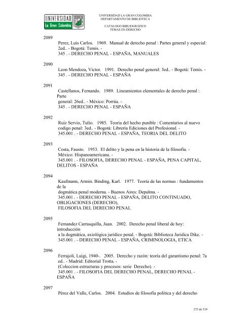 Derecho ; Filosofía y teoría del derecho ; Generalidades - ilae