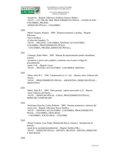 Derecho ; Filosofía y teoría del derecho ; Generalidades - ilae