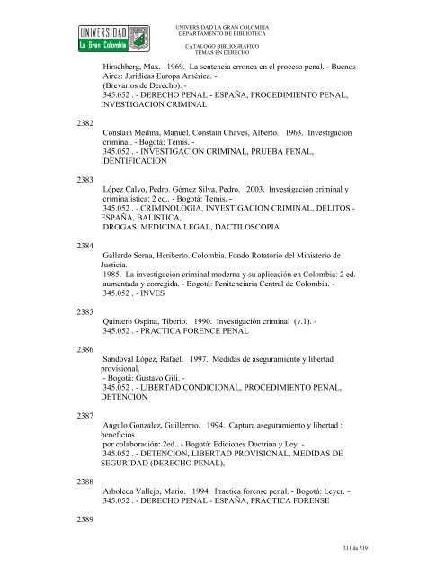 Derecho ; Filosofía y teoría del derecho ; Generalidades - ilae