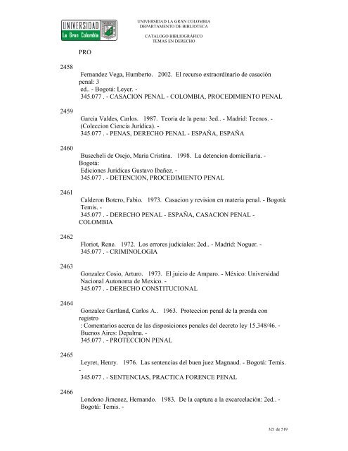 Derecho ; Filosofía y teoría del derecho ; Generalidades - ilae