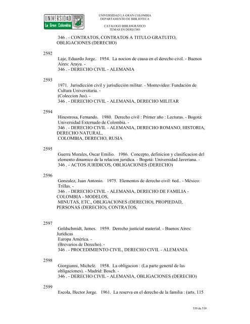 Derecho ; Filosofía y teoría del derecho ; Generalidades - ilae