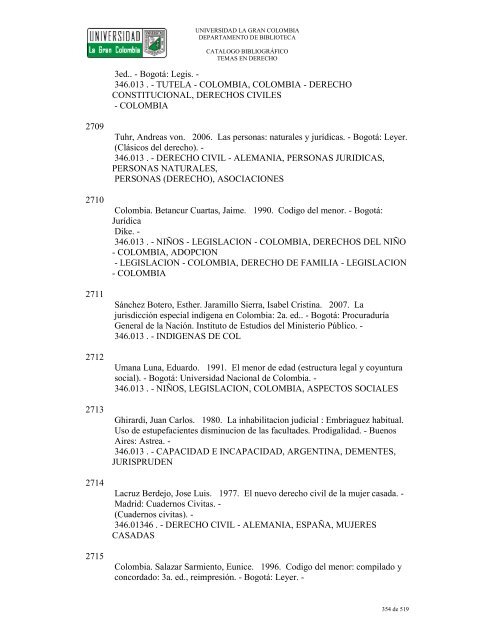 Derecho ; Filosofía y teoría del derecho ; Generalidades - ilae