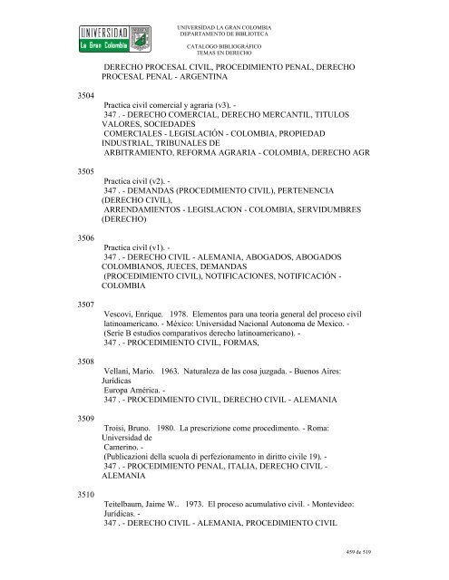 Derecho ; Filosofía y teoría del derecho ; Generalidades - ilae