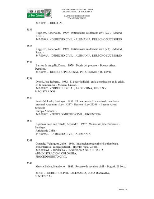 Derecho ; Filosofía y teoría del derecho ; Generalidades - ilae