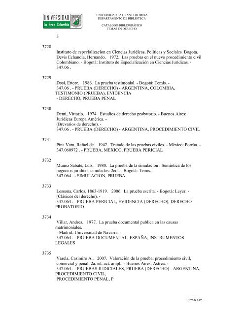 Derecho ; Filosofía y teoría del derecho ; Generalidades - ilae