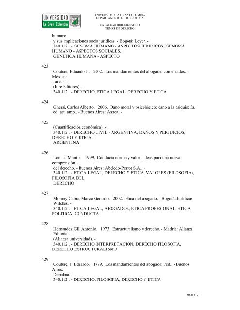 Derecho ; Filosofía y teoría del derecho ; Generalidades - ilae