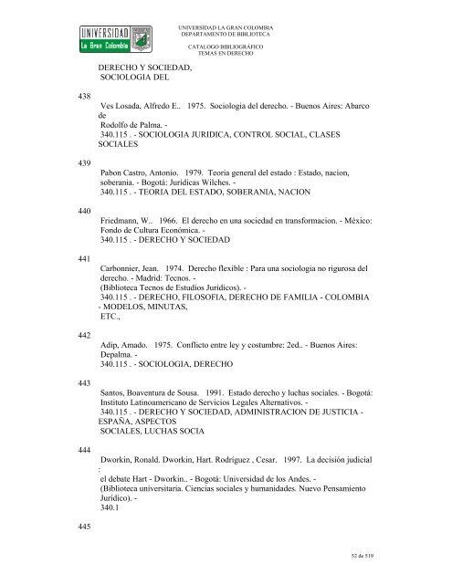 Derecho ; Filosofía y teoría del derecho ; Generalidades - ilae