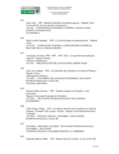 Derecho ; Filosofía y teoría del derecho ; Generalidades - ilae