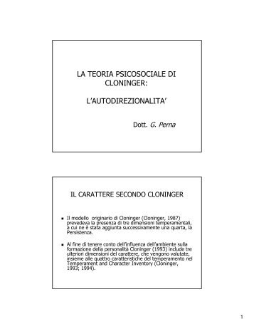 l'autodirezionalita' - giampaolo perna