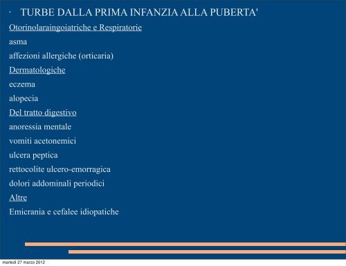 Disturbo di conversione - ipnosi progressiva