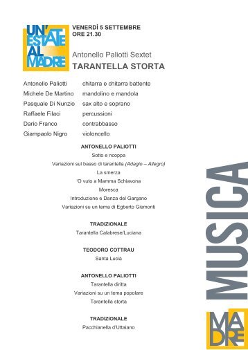 TARANTELLA STORTA - Gallery