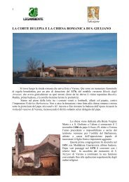 la corte di lepia e la chiesa romanica di s. giuliano - Legambiente ...