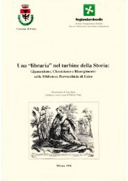Catalogo della Biblioteca Parrocchiale - Vittorio Volpi