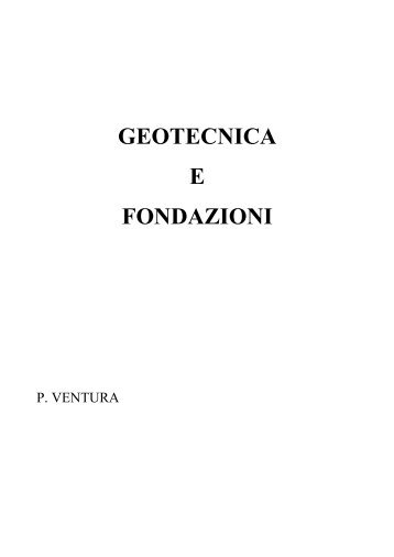 GEOTECNICA E FONDAZIONI - Geoplanning