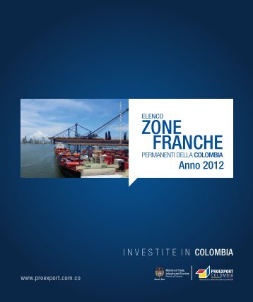 Elenco Zone Franche della Colombia - Unido