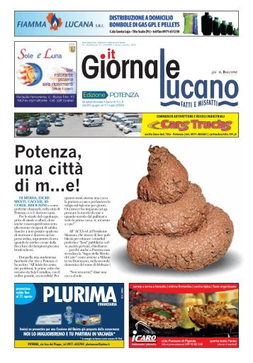 Potenza, una città di m...e! - Giornale Lucano