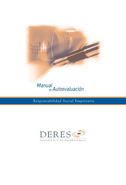 Manual  RSE Autoevaluación DERES