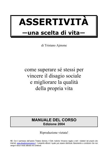assertività 2004.pdf - Aulicino, Vincenzo