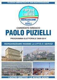 paolo puzielli candidato sindaco - Riviera Oggi