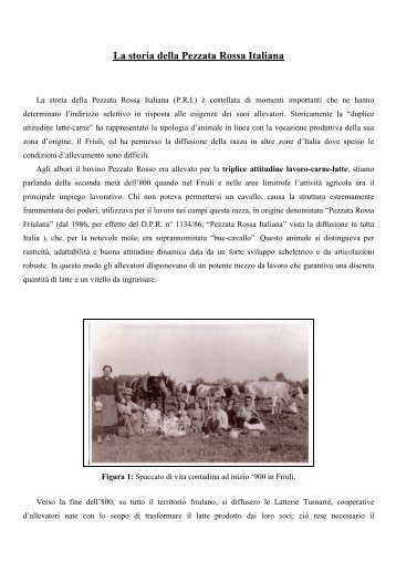 Storia.pdf - ANAPRI - Associazione Nazionale Allevatori Pezzata ...