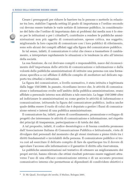 La comunicazione istituzionale e la gestione delle risorse ... - Formez