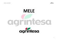 Schede varietali Mele - Agrintesa