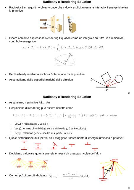 Modelli di illuminazione globale